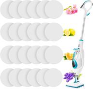 🧼 24-piece set of practical fresh fragrance scented pads for replacement steam mop discs - 4 different fragrances, compatible with bissell powerfresh and symphony series, fits model 1940, 1806, and 1132 logo