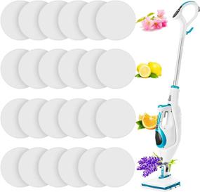 img 4 attached to 🧼 24-Piece Set of Practical Fresh Fragrance Scented Pads for Replacement Steam Mop Discs - 4 Different Fragrances, Compatible with Bissell Powerfresh and Symphony Series, Fits Model 1940, 1806, and 1132