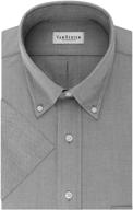 classic style upgrade: 👔 van heusen greystone oxford with sleeves logo