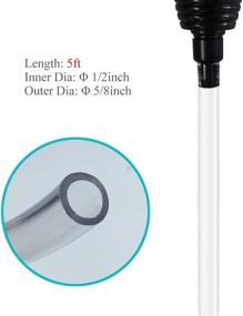 img 3 attached to Aquarium Gravel & Sand Cleaning Vacuum: Laifoo Siphon for Fish Tank Maintenance
