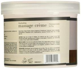 img 1 attached to Cuccio Massage Cream Pomegranate Ounce