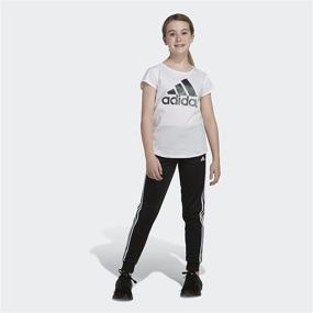 img 2 attached to 👕 Adidas Girls Short Sleeve Classic Apparel for Girls