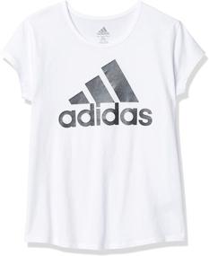 img 4 attached to 👕 Adidas Girls Short Sleeve Classic Apparel for Girls