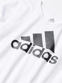 img 3 attached to 👕 Adidas Girls Short Sleeve Classic Apparel for Girls