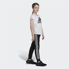 img 1 attached to 👕 Adidas Girls Short Sleeve Classic Apparel for Girls