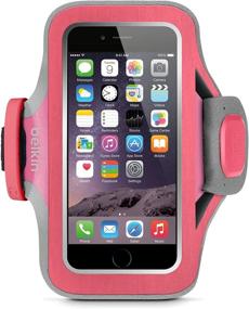 img 4 attached to Belkin Slim-Fit Plus Armband For IPhone 6 / 6S Cell Phones & Accessories