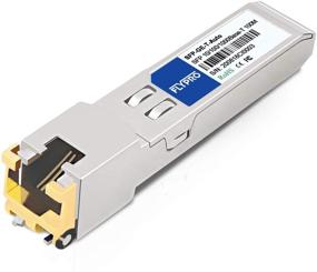 img 4 attached to 🔌 FLYPROFiber 10/100/1000BASE SFP RJ45 Медный модуль: Полная совместимость с сетями Cisco, Mikrotik, Netgear, Ubiquiti, Supermicro, Linksys на расстояние до 100 метров.