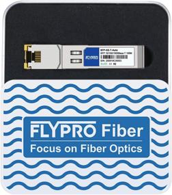 img 2 attached to 🔌 FLYPROFiber 10/100/1000BASE SFP RJ45 Медный модуль: Полная совместимость с сетями Cisco, Mikrotik, Netgear, Ubiquiti, Supermicro, Linksys на расстояние до 100 метров.