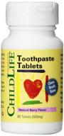 child life toothpaste tablets natural logo