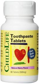 img 3 attached to Child Life Toothpaste Tablets Natural