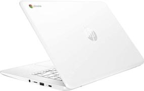 img 1 attached to 📚 HP 14-inch Chromebook Intel Celeron N3350, 4GB RAM, 32GB eMMC - Snow White