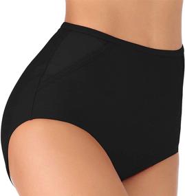 img 2 attached to Micosuza Womens Waisted Bottoms Swimwear