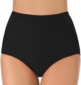 img 3 attached to Micosuza Womens Waisted Bottoms Swimwear