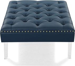 img 2 attached to Iconic Home FON9179 Upholstered Transitional