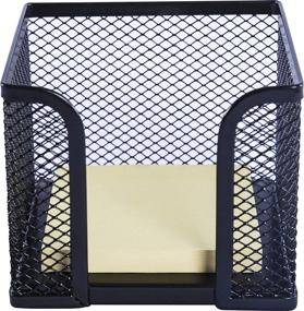 img 1 attached to Black Lorell 📎 Mesh Memo Holder (LLR84156)