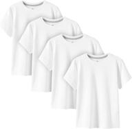 lapasa basics non-allergenic t-shirts multipack for boys' tops, tees, and shirts logo