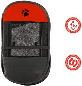 img 2 attached to 🐾 Premium Coleman Red Water Resistant Pet Playpen: Sturdy and Spacious Dog and Cat Enclosure