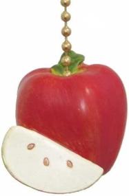 img 3 attached to Ceiling Fan Pull 🍎 - Red Delicious Apple Design