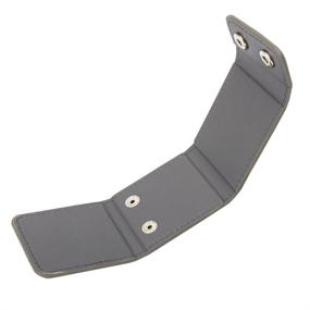 img 2 attached to 🚗 Улучшенный комфорт: регулятор ремня безопасности и позиционер плечевого ремня - накладки для безопасности в автомобиле (2 штуки, серый)