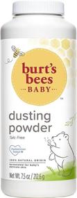 img 4 attached to 🌿Детская присыпка Burt's Bees без талька, натуральный пудрышек, 7,5 унций