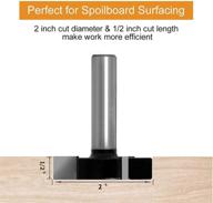 🔧 efficient cnc spoilboard surfacing router bits: unparalleled precision and performance logo