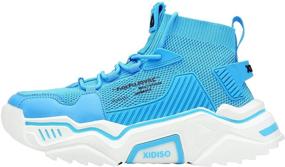 img 3 attached to XIDISO Fashion Sneakers for 👟 Men - Breathable and Resistance Footwear