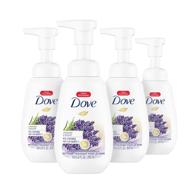 🧼 dove foaming hand wash lavender & yogurt: effective bacteria removal with nourishing skin benefits (6.8 oz, pack of 4) logo