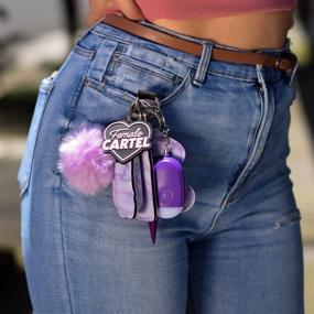 img 1 attached to Ultimate Female Cartel Safety Keychain