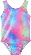 🤸 qoozz printed gymnastics leotard for girls - leotards for optimal performance logo