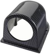 etopars universal single hole carbon fiber 2&#34; 52mm gauge pod mount holder abs for dashboards logo