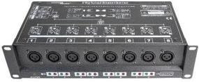 img 1 attached to Efficient DMX Signal Amplification: Stellar Labs 8 Way Isolated DMX Splitter - 3-Pin to 3-Pin