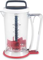 🍹 zyliss medium size smooth blend mixer and dispenser in clear, white, grey, or red логотип