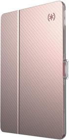 img 3 attached to 🌹 Rose Gold Metallic/Clear Speck Balance Folio Clear Case and Stand for 9.7-inch iPad (2017/2018) iPad Air 2/iPad Air