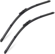 🚗 set of 2 replacement front windshield wiper blades for ford explorer 2011-2018 - oe bb5z-17528-e/d/a - pinch tab 26"/22 logo