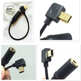 img 2 attached to 3.5mm Mic Adapter Extension Cable for GoPro HERO 3/3+/4 - Gold Plated, Reducing Noise