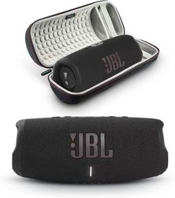 img 4 attached to JBL Charge 5: Портативная акустика с Bluetooth + Водонепроницаемый жесткий чехол - идеальный путешественник.