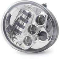 chrome protector headlight harley davidson logo