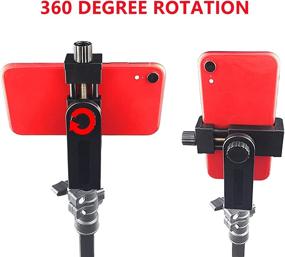 img 3 attached to Holder Tripod Rotating Android Monopod