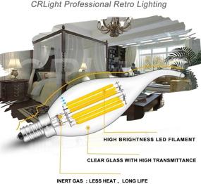 img 3 attached to 🔆 Dazzlingly Dimmable: CRLight Candelabra - Bright Equivalent Degrees Solution