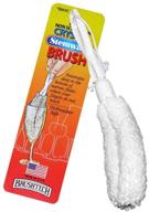 brushtech b61c crystal stemware washing brush: non scratch & longer lasting, pack of 2 - get sparkling glassware! logo