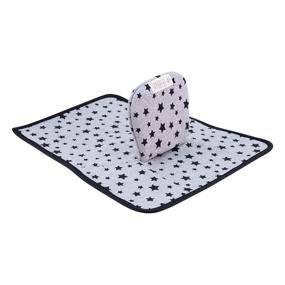 img 4 attached to JANABEBE Trainer Cushion - Ultra Absorbent & Reusable (Black Star)
