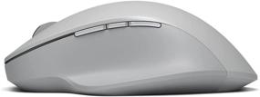 img 3 attached to Microsoft Surface Precision Wireless Bluetooth Mouse with Cleaning Cloth - Bulk Packaging - Light Grey: Premium Connectivity & Cleaning Solution