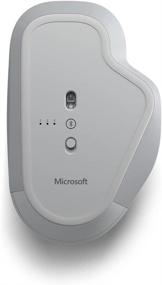 img 2 attached to Microsoft Surface Precision Wireless Bluetooth Mouse with Cleaning Cloth - Bulk Packaging - Light Grey: Premium Connectivity & Cleaning Solution