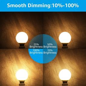 img 1 attached to 🚽 Enhance Your Bathroom Ambiance with the TORCHSTAR Dimmable UL Listed Bathroom Decorative Lighting Solution