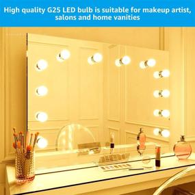 img 2 attached to 🚽 Enhance Your Bathroom Ambiance with the TORCHSTAR Dimmable UL Listed Bathroom Decorative Lighting Solution