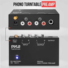 Phono Turntable Preamp - Mini Electronic Audio Stereo Phonograph