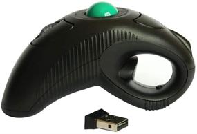 img 4 attached to Adjustable DPI Wireless Ergonomic Handheld Trackball Mouse with Laser Pointer - Left and Right Handed for Laptop, Desktop, PC, Computer