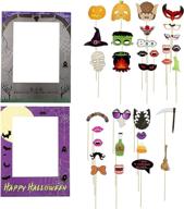 halloween photo booth props assorted logo