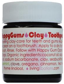 img 2 attached to Living Libations Happy Gums Clay Toothpaste - Organic and Wildcrafted, 0.5 oz / 15 ml - Ultimate Oral Care Solution