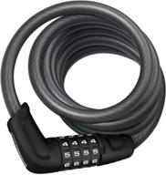 abus combo cable black 185cm sports & fitness логотип